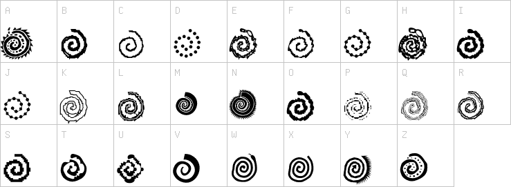 Uppercase characters