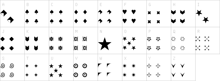 Uppercase characters