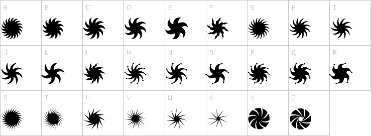 Uppercase characters