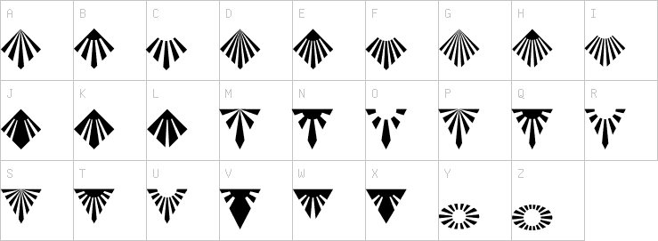 Uppercase characters