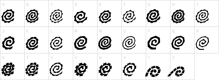 Uppercase characters
