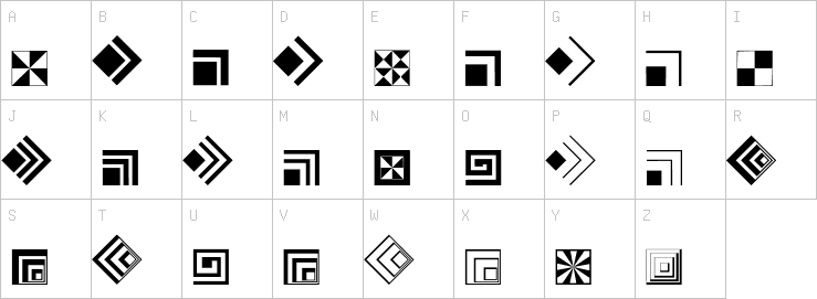 Uppercase characters