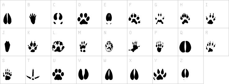 Uppercase characters