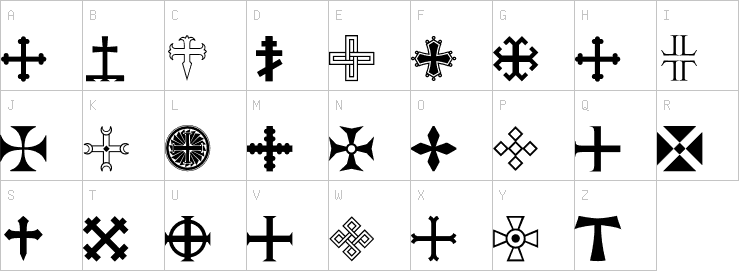 Uppercase characters