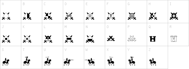 Uppercase characters