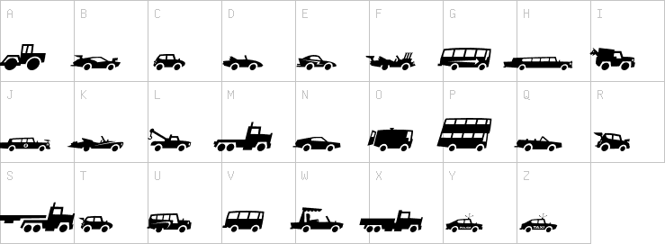 Uppercase characters