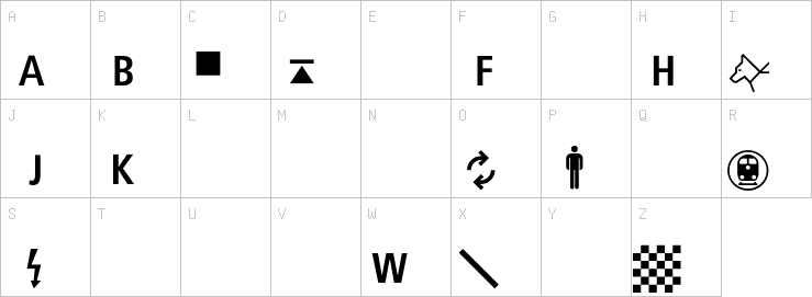 Uppercase characters