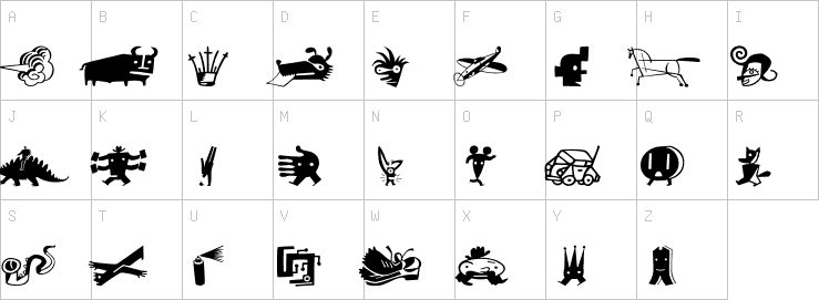 Uppercase characters