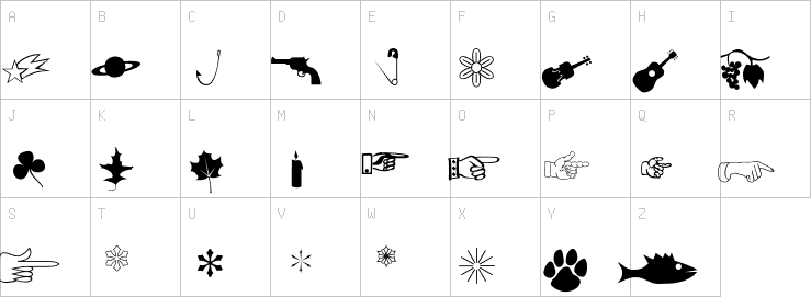 Uppercase characters