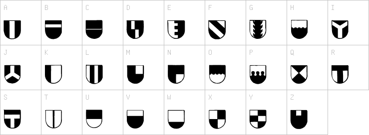 Uppercase characters