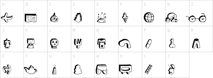 Uppercase characters