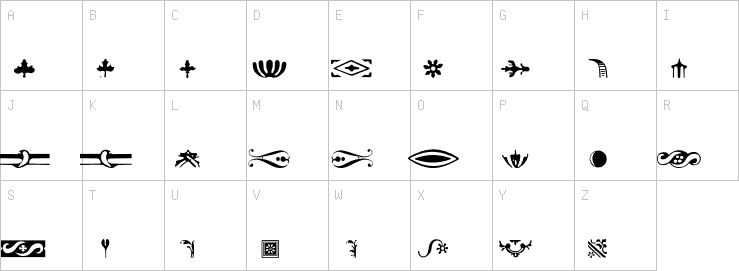 Uppercase characters