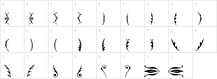 Uppercase characters
