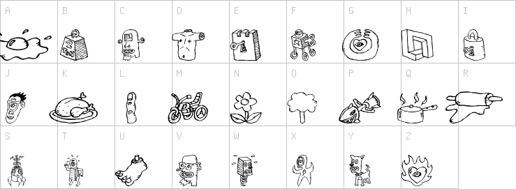 Uppercase characters