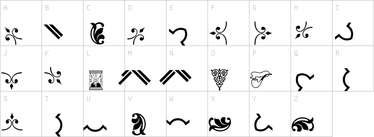 Uppercase characters