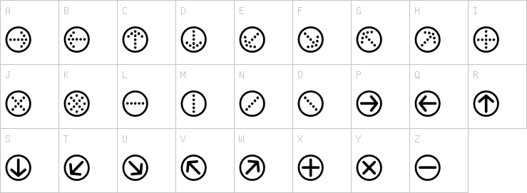 Uppercase characters