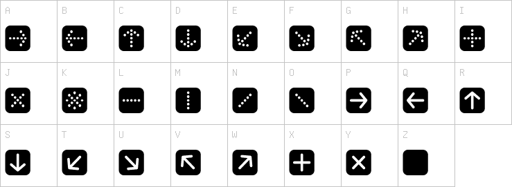 Uppercase characters