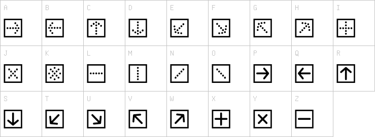 Uppercase characters