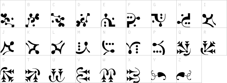Uppercase characters
