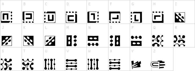 Uppercase characters