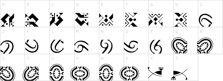 Uppercase characters