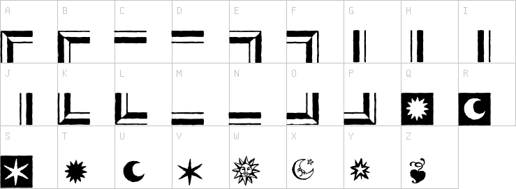 Uppercase characters
