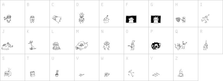 Uppercase characters