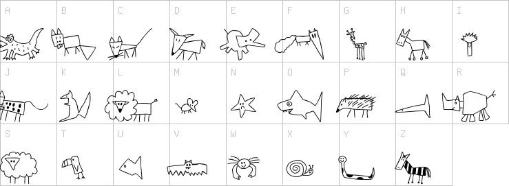Uppercase characters