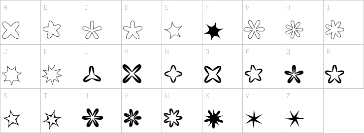 Uppercase characters