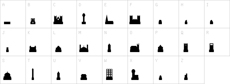 Uppercase characters