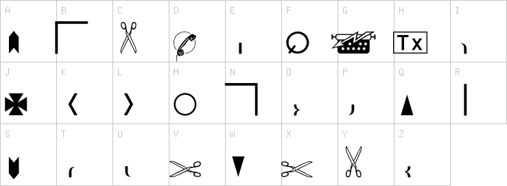 Uppercase characters