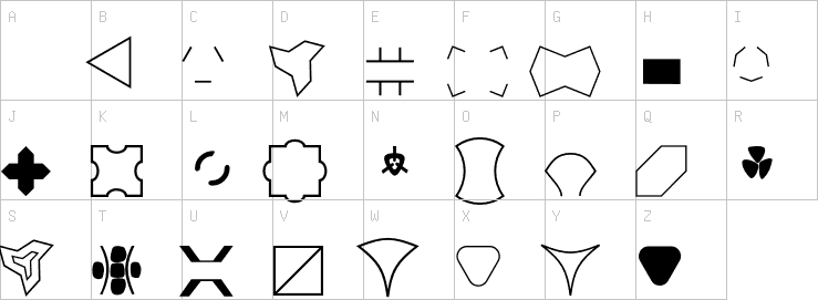 Uppercase characters