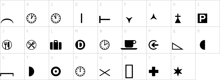Uppercase characters