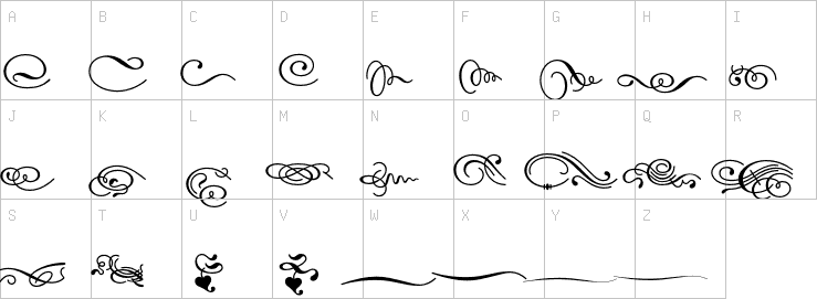 Uppercase characters