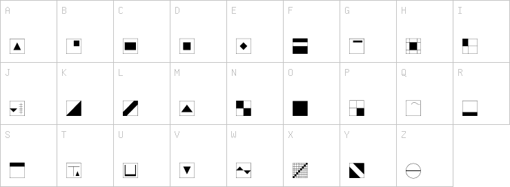 Uppercase characters