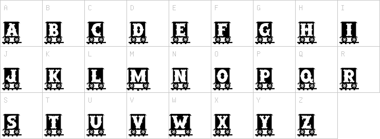 Uppercase characters