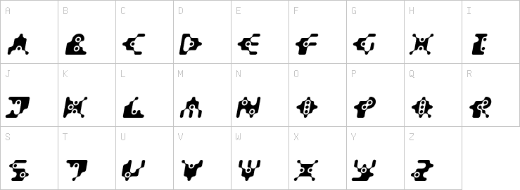 Uppercase characters