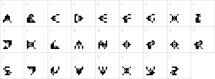 Uppercase characters