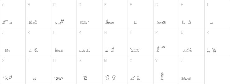 Uppercase characters