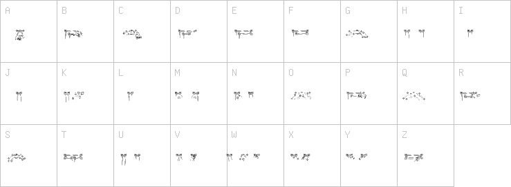 Uppercase characters