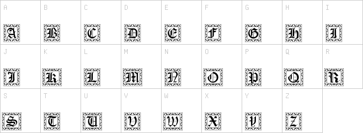 Uppercase characters