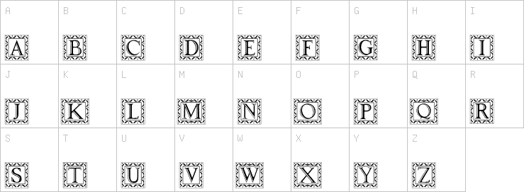 Uppercase characters