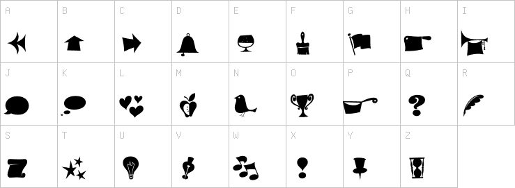 Uppercase characters