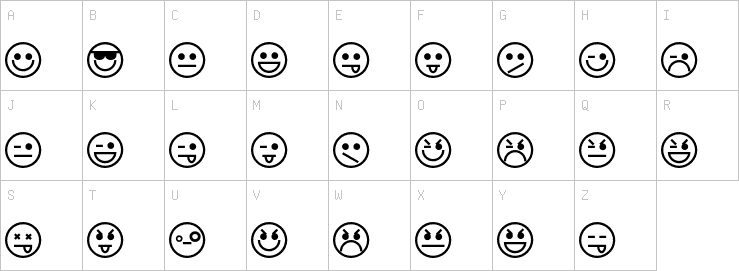 Uppercase characters