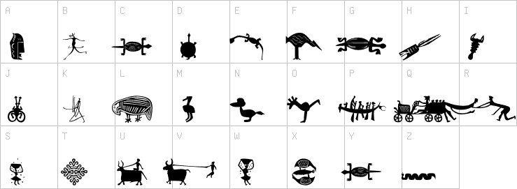 Uppercase characters