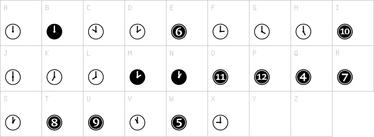 Uppercase characters