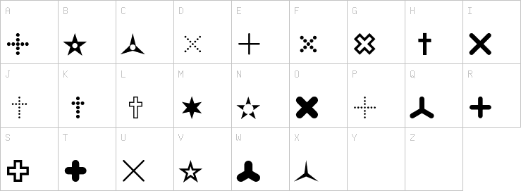 Uppercase characters