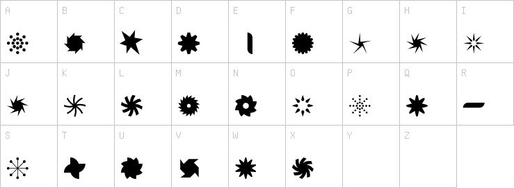 Uppercase characters