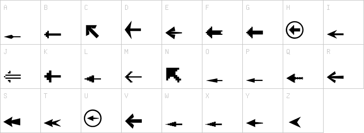Uppercase characters