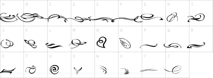 Uppercase characters